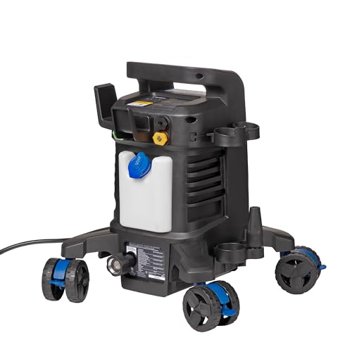 Westinghouse ePX3100 Electric Pressure Washer, 2300 Max PSI 1.76 Max GPM with Anti-Tipping Technology, Onboard Soap Tank, Pro-Style Steel Wand, 5-Nozzle Set, for Cars/Fences/Driveways/Home/Patios