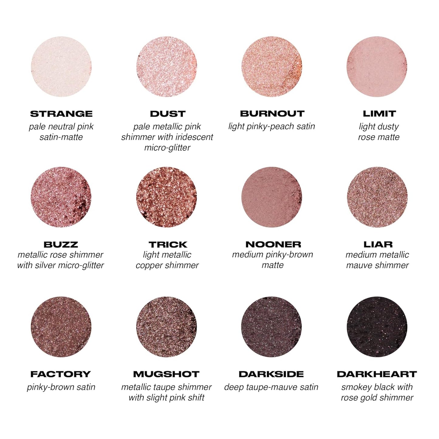 URBAN DECAY Naked 3, Soft Pink Neutral Eyeshadow Palette, Matte, Pearl, Metallic, Shimmer Finish, 12 Mauve Brown & Nude Eye Shadows, Natural Soft Glam Smokey Eye Makeup, Vegan, Cruelty-free