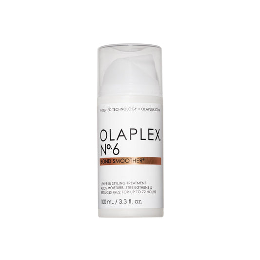 Olaplex No. 6 Bond Smoother, Leave-In Styling Hair Cream Treatment, Smooths, Conditions, & Strengthens, Frizz Control for Up to 72 Hours, For All Hair Types, 3.3 fl oz