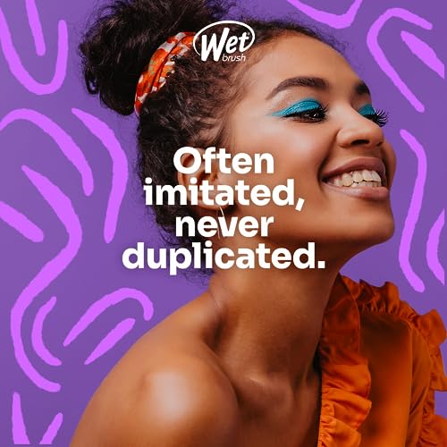 Wet Brush Original Detangler Hair Brush, Golden Gingham (Coastal Charm) - Ultra-Soft IntelliFlex Bristles - Detangling Brush Glides Through Tangles For All Hair Types (Wet Dry & Damaged) - Women & Men