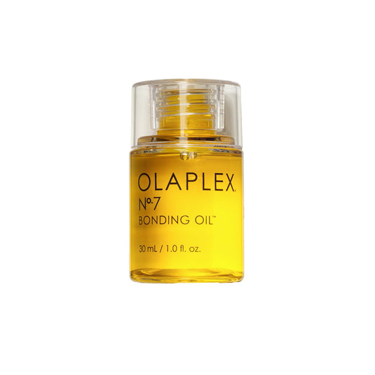 Olaplex No. 7 Bonding Oil, Concentrated High Shine Oil, Heat Protectant, Visibly Smooths & Softens Hair, Added Color Vibrancy, Up to 72 Hour Frizz Control, For All Hair Types, 1 fl oz