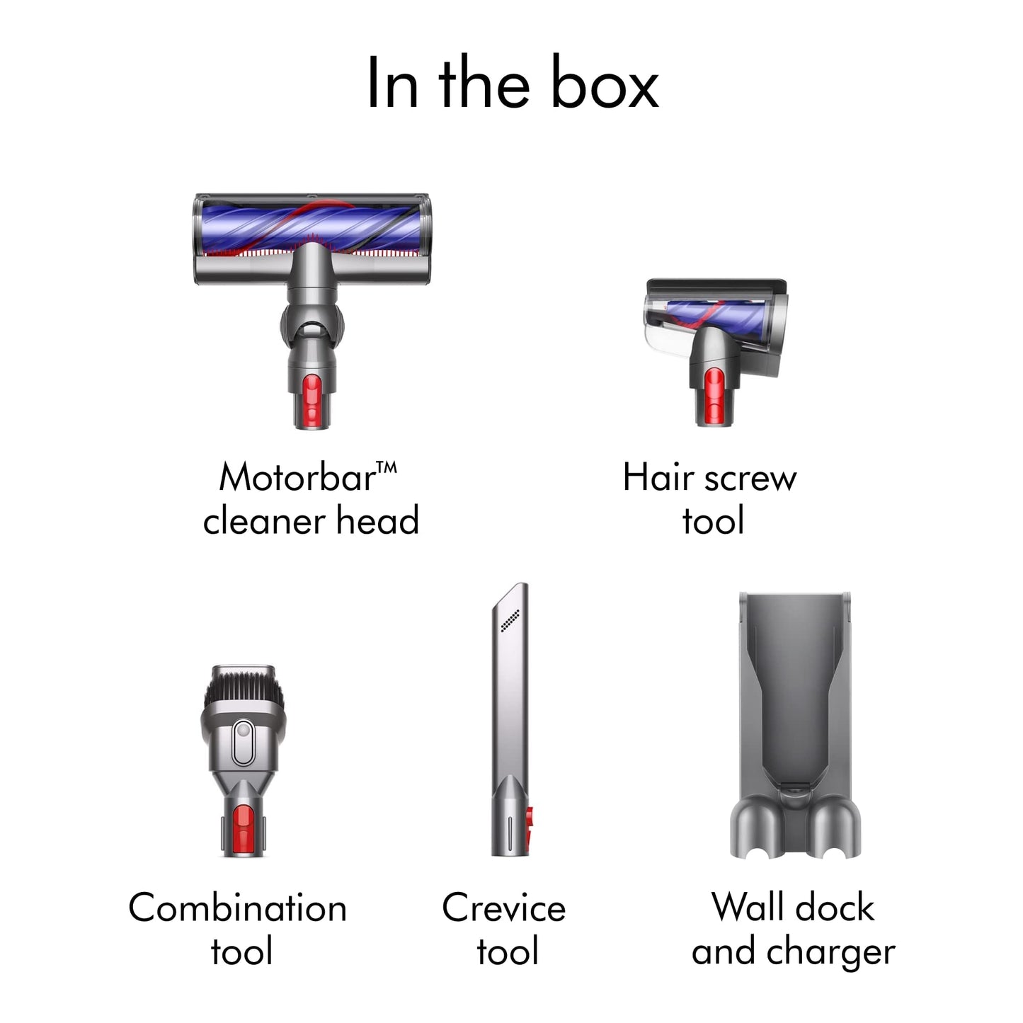 Dyson V8 Plus Cordless Vacuum, Silver/Nickel