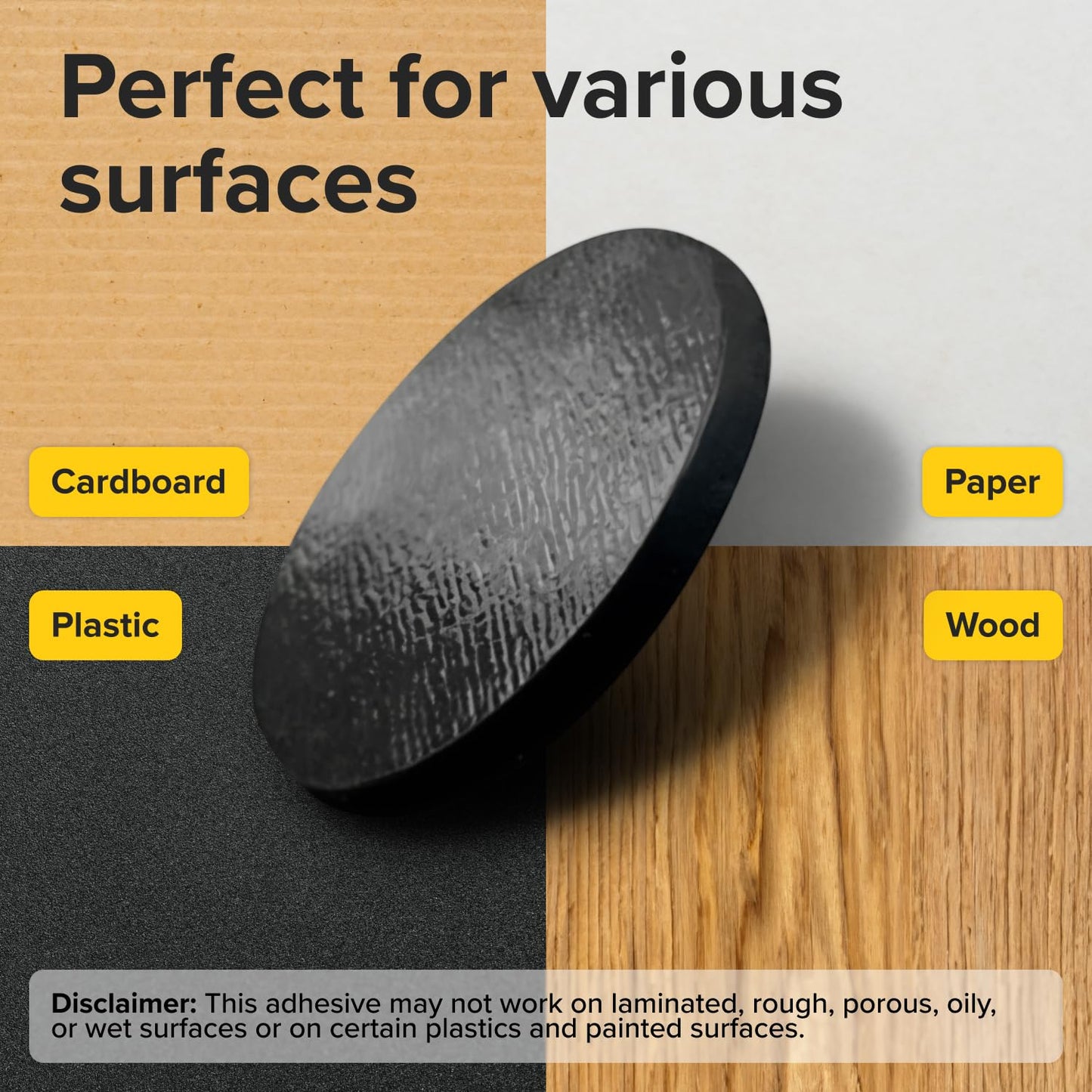 X-bet MAGNET Hyper-Sticky Magnets with Adhesive Backing - 0.8" Strong Magnetic Dots for Whiteboard, Fridge, Crafts - Easy to Cut Stickers for Planning and Organization - 100pcs