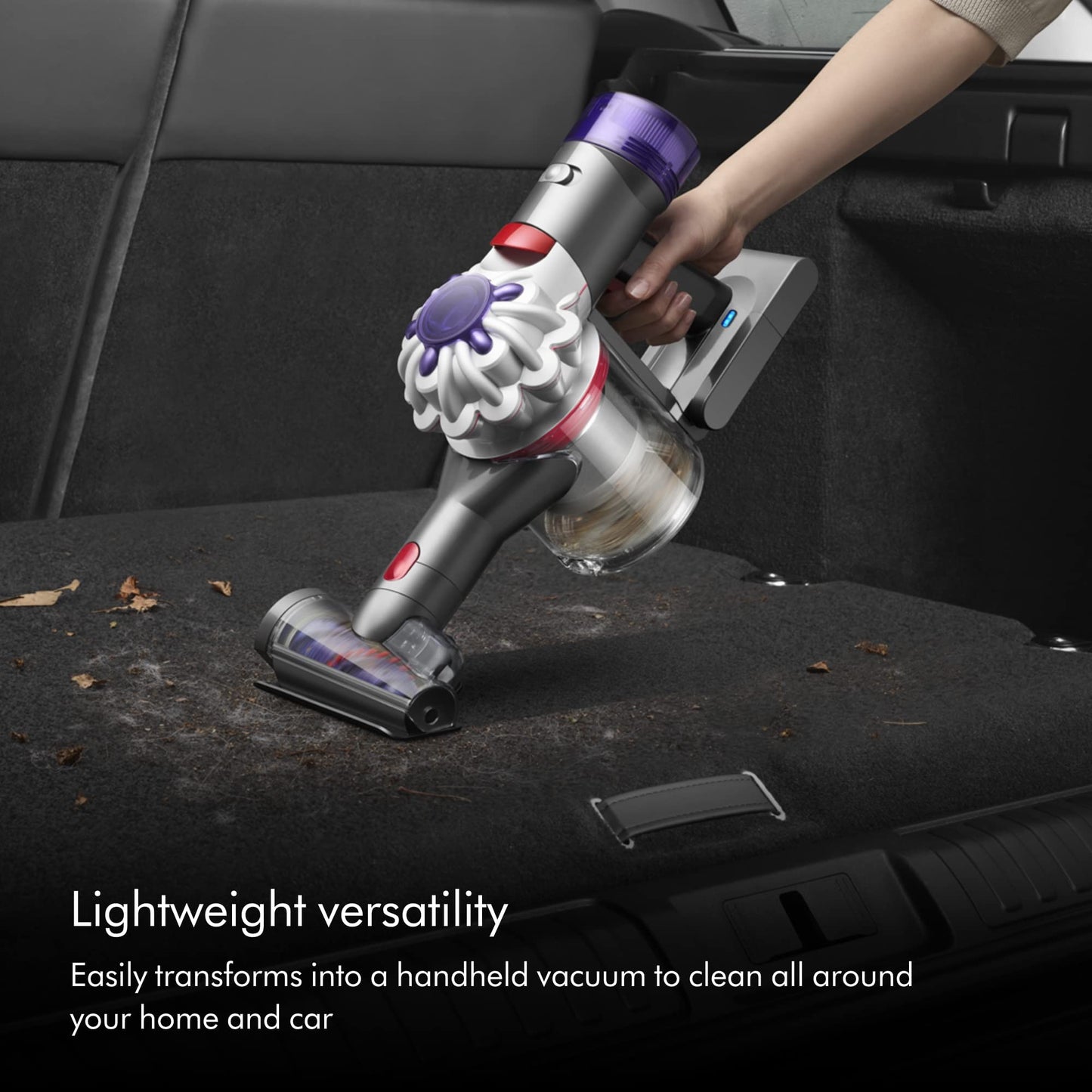 Dyson V8 Plus Cordless Vacuum, Silver/Nickel
