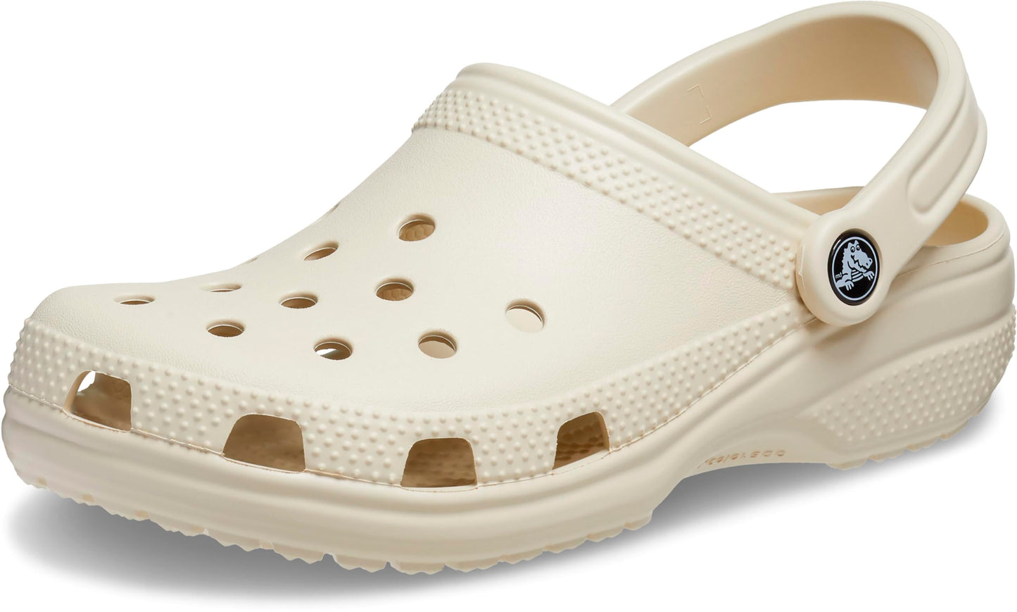Crocs Unisex Classic Clogs, Bone, Numeric_7 US Men