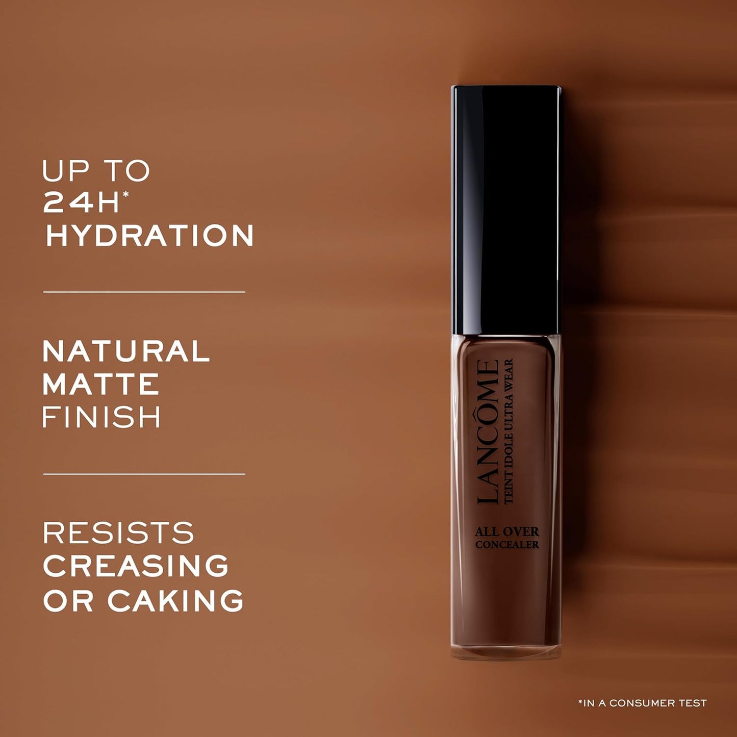 Lancôme Teint Idole Ultra Wear All Over Full Coverage Concealer - Natural Matte Finish & Lightweight Under Eye Concealer - Up To 24H Wear