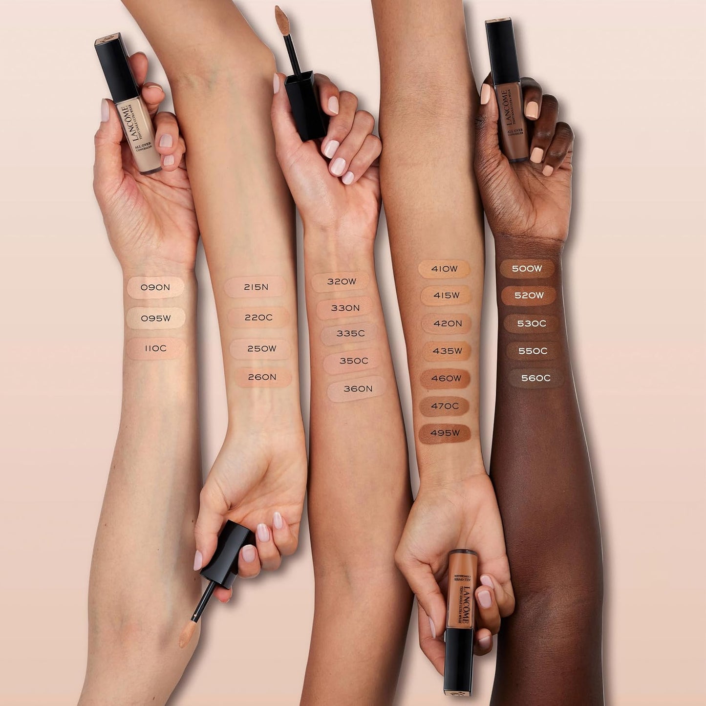 Lancôme Teint Idole Ultra Wear All Over Full Coverage Concealer - Natural Matte Finish & Lightweight Under Eye Concealer - Up To 24H Wear