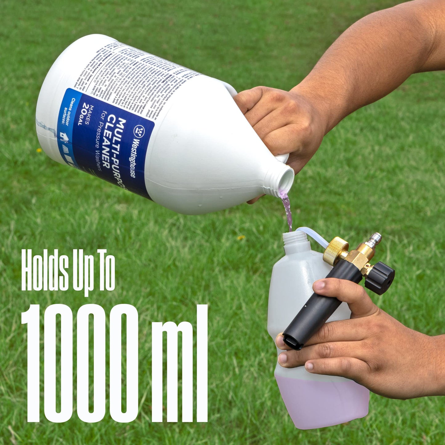 Westinghouse ePX3100 Electric Pressure Washer, 2300 Max PSI 1.76 Max GPM with Anti-Tipping Technology, Onboard Soap Tank, Pro-Style Steel Wand, 5-Nozzle Set, for Cars/Fences/Driveways/Home/Patios