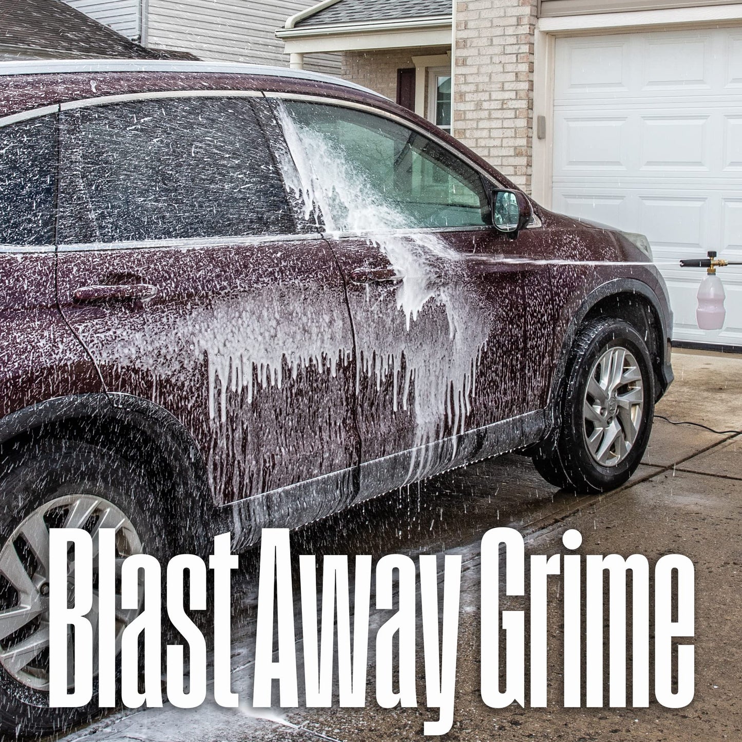 Westinghouse ePX3100 Electric Pressure Washer, 2300 Max PSI 1.76 Max GPM with Anti-Tipping Technology, Onboard Soap Tank, Pro-Style Steel Wand, 5-Nozzle Set, for Cars/Fences/Driveways/Home/Patios